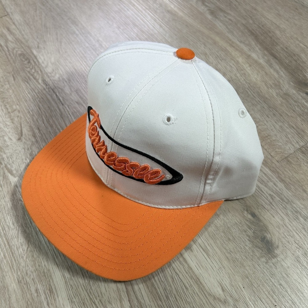 VTG Tennessee Volunteers Snapback Hat College Annco‎ White Orange Cap - Picture 8 of 8